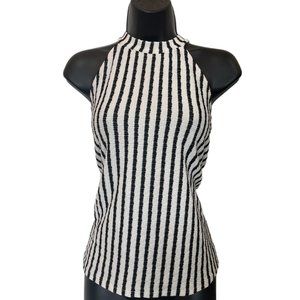 Women's Striped Halter Top Size S